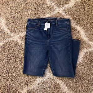 American Eagle Navy Blue Women's Skinny Jeans/jeggings. Brand new! 18 Long